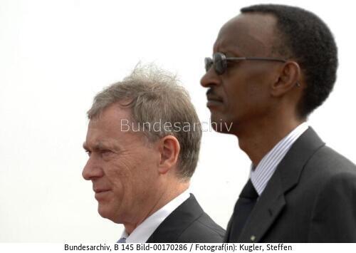 Bundespräsident Köhler in Ruanda 2008 / Afrikareise
