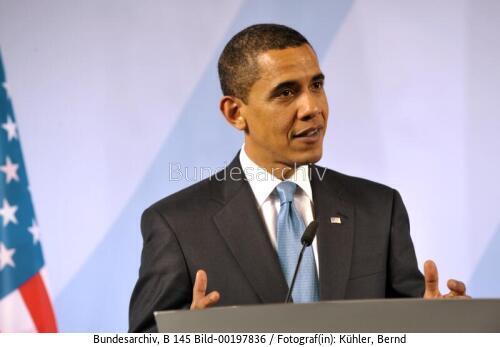 US-Präsident Barack Obama in Deutschland 2009