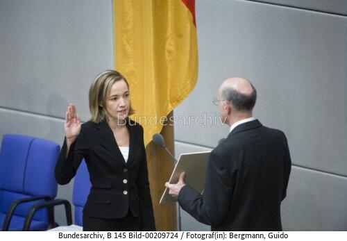 Vereidigung von BM Kristina Köhler 2009