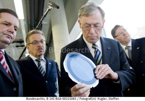 Bundespräsident Köhler besucht Robert Bosch GmbH 2010