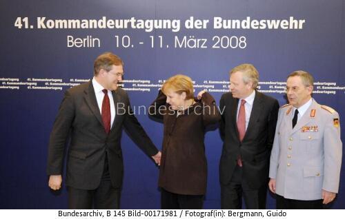 Bundeskanzlerin Merkel: Kommandeurtagung der Bundeswehr 2008