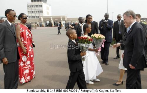 Bundespräsident Köhler in Ruanda 2008 / Afrikareise