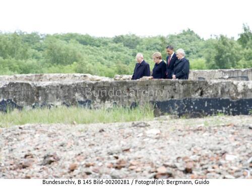 US-Präsident Obama besucht Gedenkstätte Buchenwald 2009