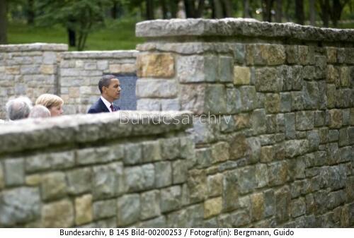 US-Präsident Obama besucht Gedenkstätte Buchenwald 2009