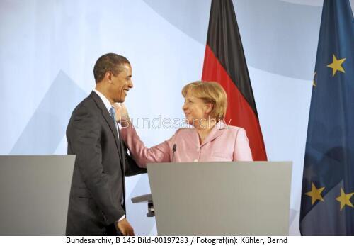 US-Präsident Barack Obama in Deutschland 2009