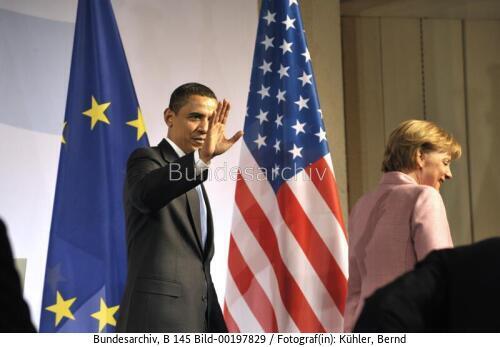 US-Präsident Barack Obama in Deutschland 2009