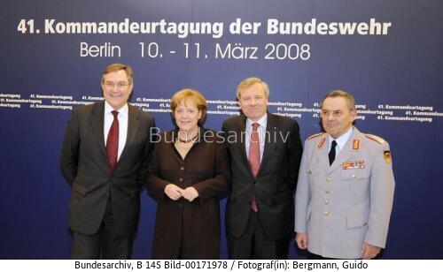 Bundeskanzlerin Merkel: Kommandeurtagung der Bundeswehr 2008