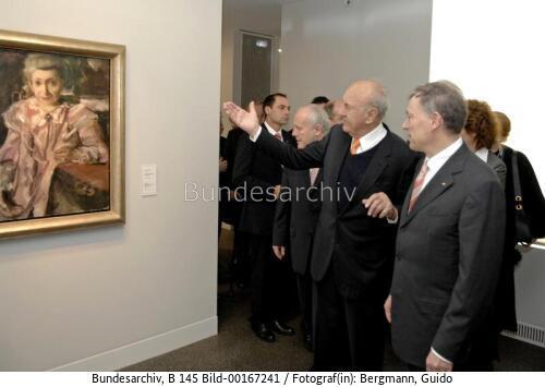 Bundespräsident Köhler im Museum Gunzenhauser 2007