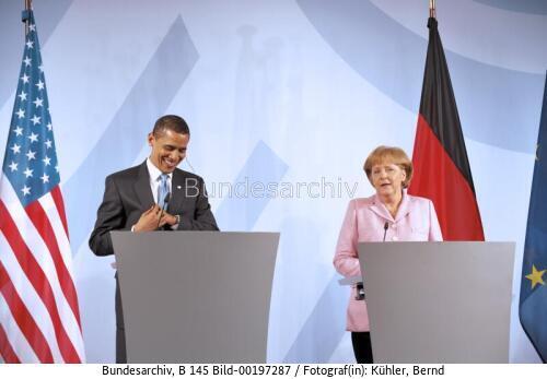 US-Präsident Barack Obama in Deutschland 2009