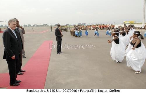 Bundespräsident Köhler in Ruanda 2008 / Afrikareise