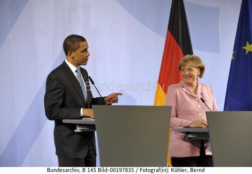 US-Präsident Barack Obama in Deutschland 2009