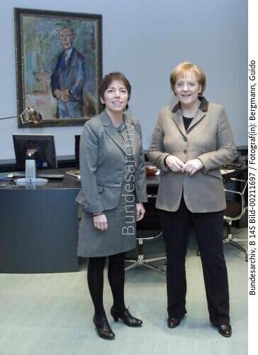 Bundeskanzlerin Merkel empfängt EKD-Vorsitzende Käßmann 2010