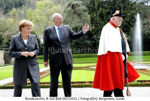 Bundeskanzlerin Merkel in der Schweiz 2008