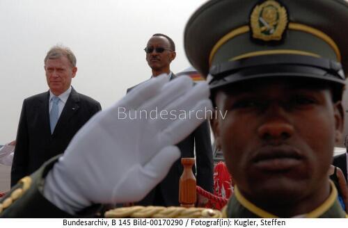 Bundespräsident Köhler in Ruanda 2008 / Afrikareise