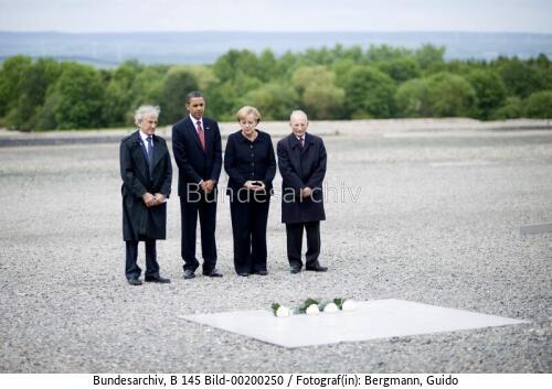 US-Präsident Obama besucht Gedenkstätte Buchenwald 2009