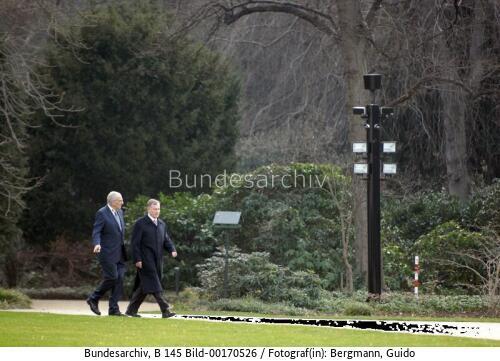 Schweizerischer Bundespräsident Couchepin in Berlin 2008