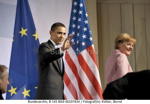 US-Präsident Barack Obama in Deutschland 2009