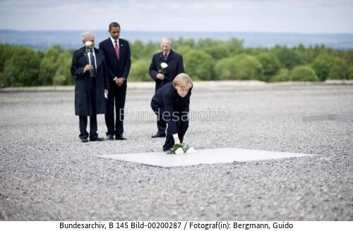 US-Präsident Obama besucht Gedenkstätte Buchenwald 2009