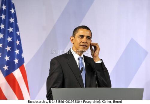 US-Präsident Barack Obama in Deutschland 2009