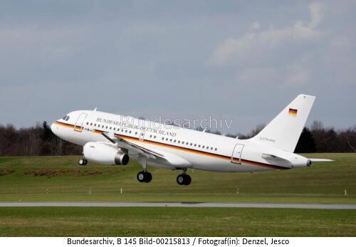 Übergabe des A319 an die Bundeswehr 2010