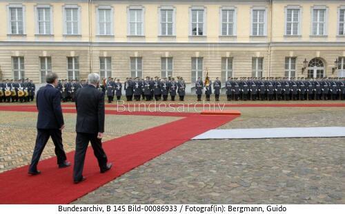 Litauischer Staatspräsident Adamkus in Berlin 2005
