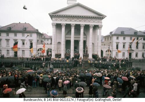 Karlsruhe, Staatsbegräbnis Siegfried Buback