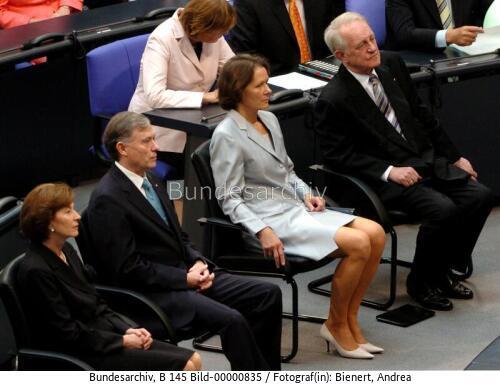 Vereidigung Bundespräsident Köhler 2004