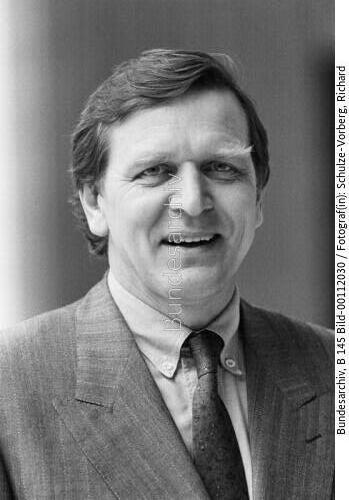 Gerhard Schröder 1986
