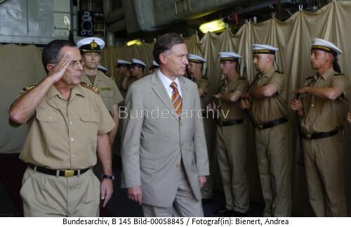 Bundespräsident Horst Köhler in Dschibuti 2004 / Afrikareise