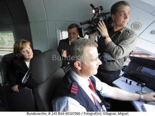 Bundeskanzlerin Merkel: Eröffnung des Berliner Hauptbahnhofes 2006