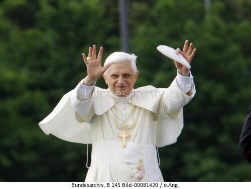Papst Benedikt XVI. in Köln 2005