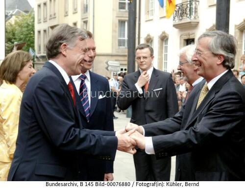 Bundespräsident Köhler in Luxemburg 2005