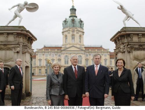 Litauischer Staatspräsident Adamkus in Berlin 2005