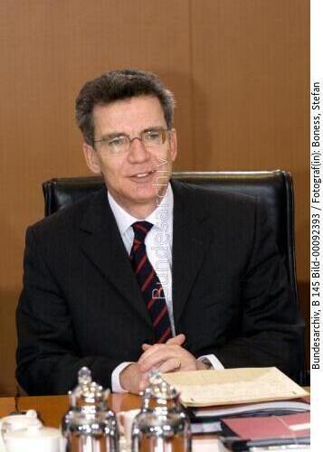 BM Thomas de Maizière 2005