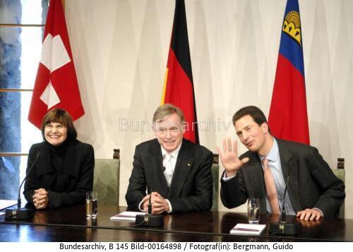 Bundespräsident Köhler in Liechtenstein 2007