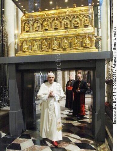 Papst Benedikt XVI. in Köln 2005