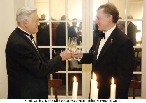 Litauischer Staatspräsident Adamkus in Berlin 2005