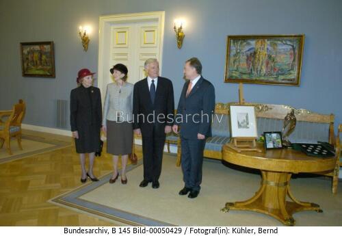 Bundespräsident Köhler in Litauen 2004