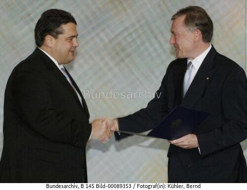 Ernennung von BM Gabriel 2005