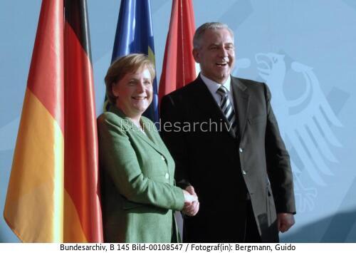 Kroatischer Premierminister Sanader in Berlin 2006