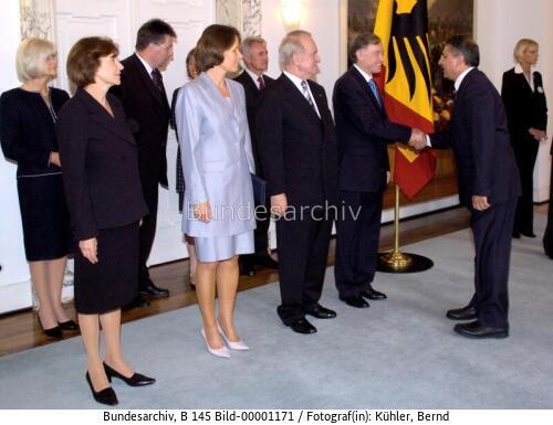 Vereidigung Bundespräsident Köhler 2004