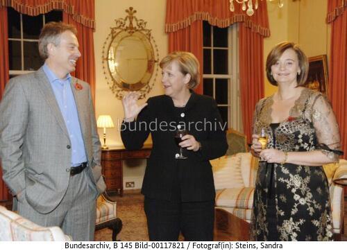 Bundeskanzlerin Merkel in Großbritannien 2006