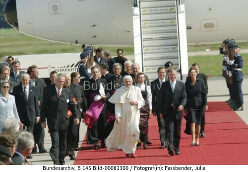 Papst Benedikt XVI. in Köln 2005