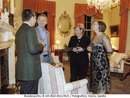 Bundeskanzlerin Merkel in Großbritannien 2006
