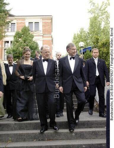 Bundespräsident Köhler in Bayreuth 2005