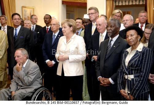 Fußball-WM 2006 in Berlin / Empfang für Staatsgäste