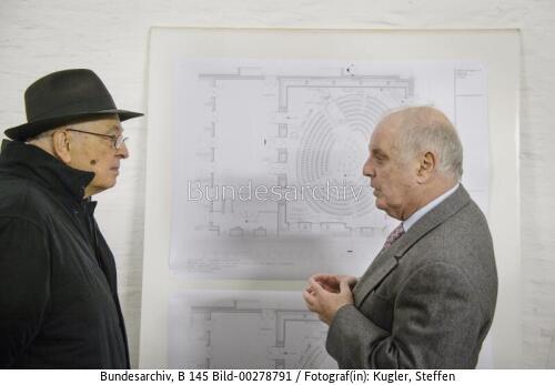 Italienischer Präsident Napolitano in Berlin 2013