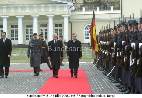 Bundespräsident Köhler in Litauen 2004