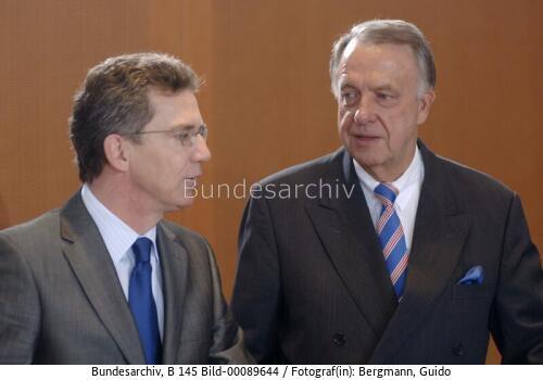 BM de Maizière und StM Neumann 2005