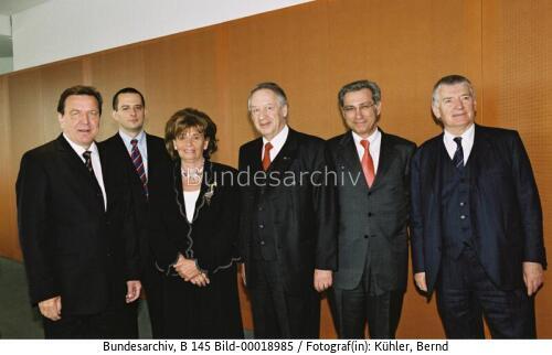 Bundeskanzler Schröder und Zentralrat der Juden 2004